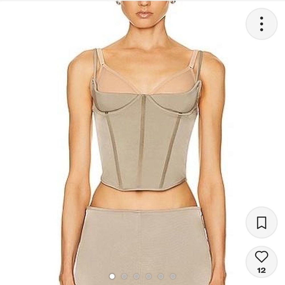 Miaou Kiko corset top
